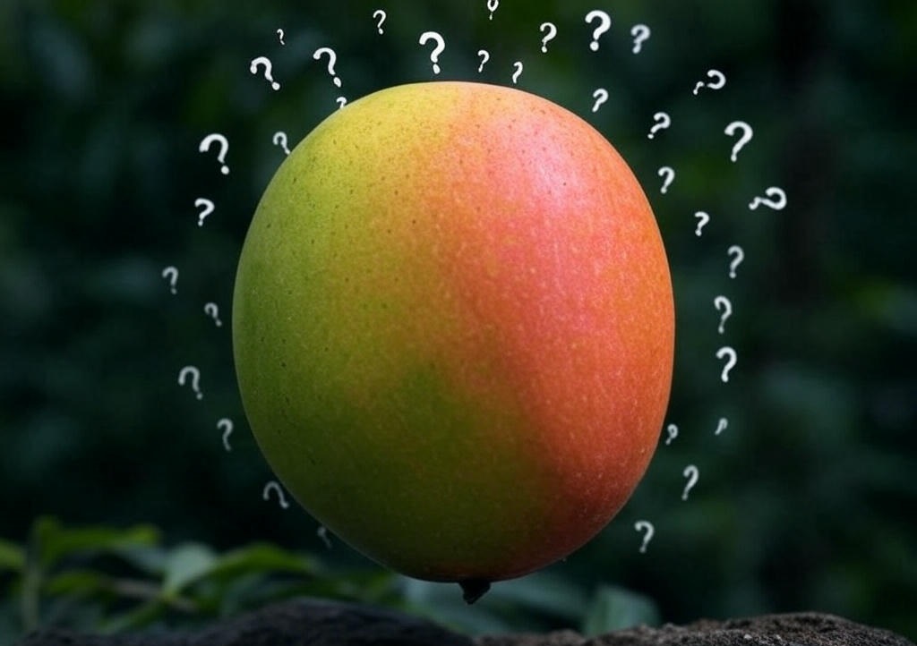 Mango con signos de interrogacion