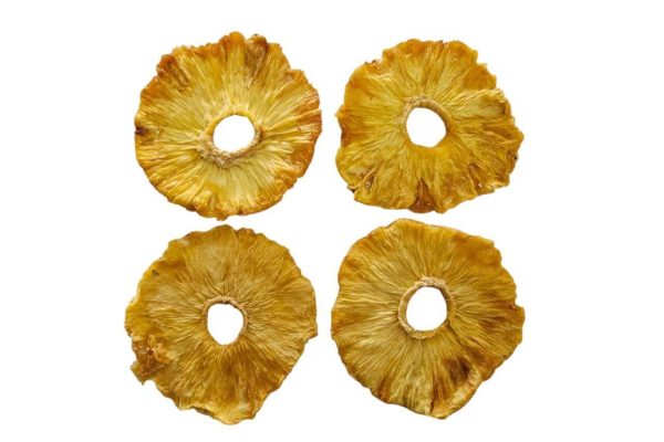 Dried pineapple rings